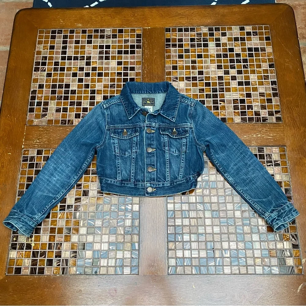 Ralph Lauren Denim Distressed Girls Jacket